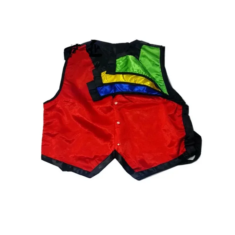 Color Changing Vest Waistcoat Four Color Stage Magic Trick Magician Close-up Illusion Magie Magia Magica Accessory Mentalism