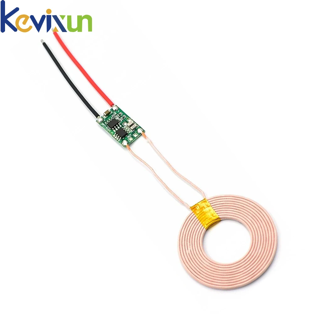 5V1A/5V2A wireless power supply module, wireless charging transmitter and receiver circuit board