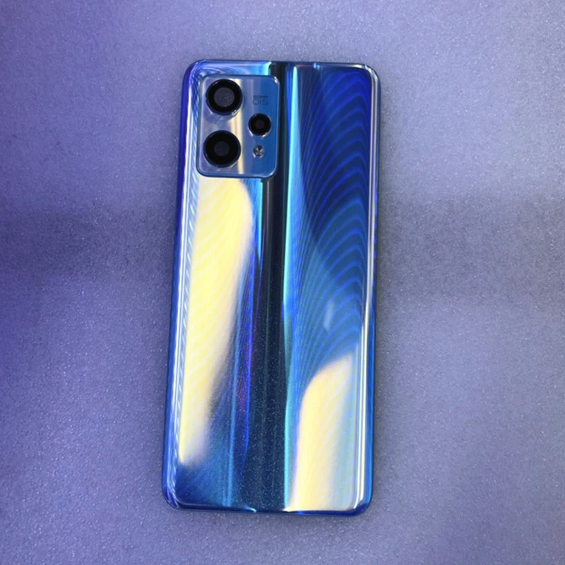 For OPPO Realme 9 Pro Plus  Battery Back Cover Glass Panel Rear Door Housing Case For Realme 9 Pro+ With Camera Lens