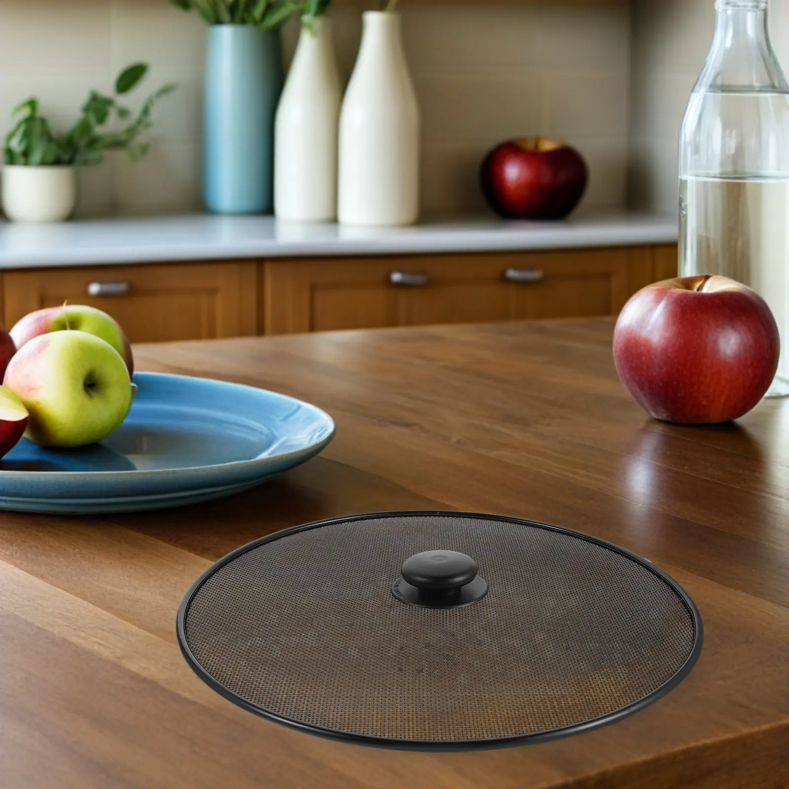 

Комплект из 2 защитных экранов от брызг для приготовления пищи, сетка из нержавеющей стали, 29 см и 25 см, защита от брызг масла для сковороды, антибрызговое покрытие от жира