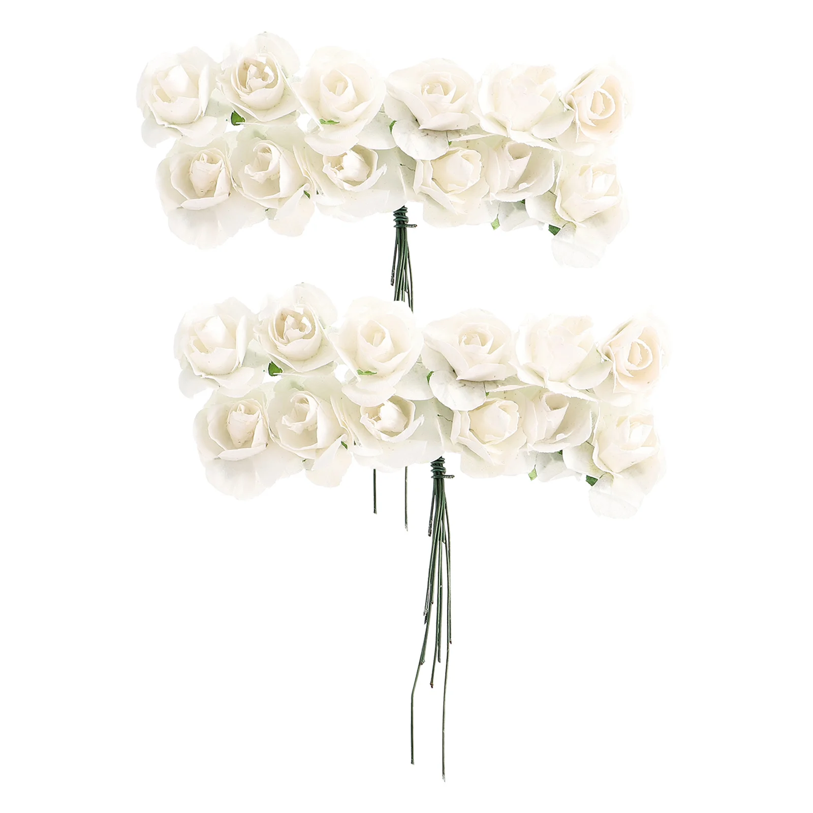 

144pcs Artificial Paper Flowers Diy Wedding Home Party Decor Handmade Small Flower Crafts Banquet Scrapbooking Material