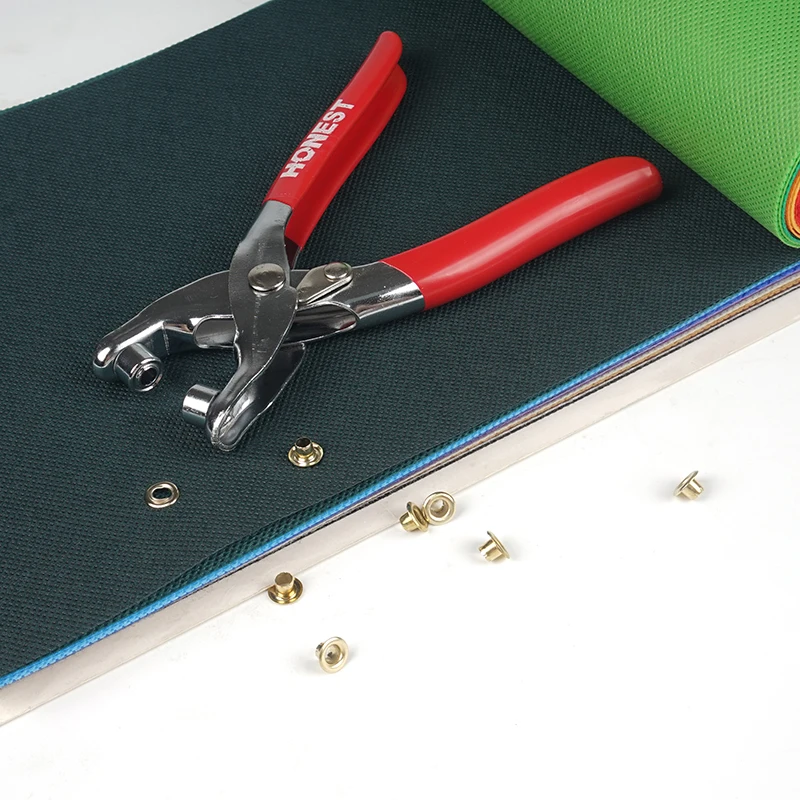Shoelace Eyelet & Buckle Pliers Tool DIY Craft Sewing Hollow Solid Metal Snap Buttons Clothes Installation Accessories