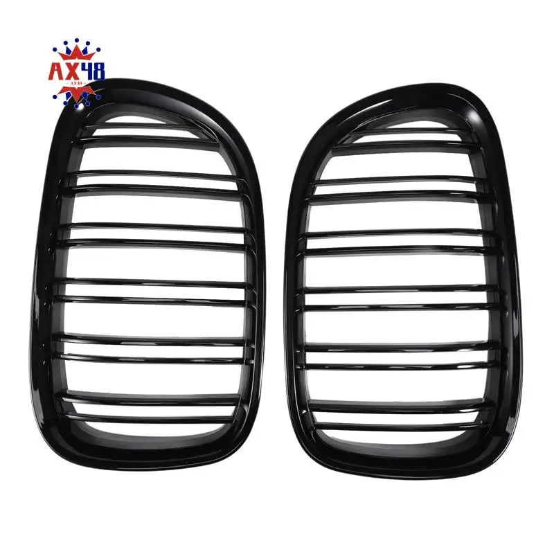 

AX48-Grill Grille Gloss Black Kidney Sport For BMW F01 F02 7-SERIES 730D 740D 750D