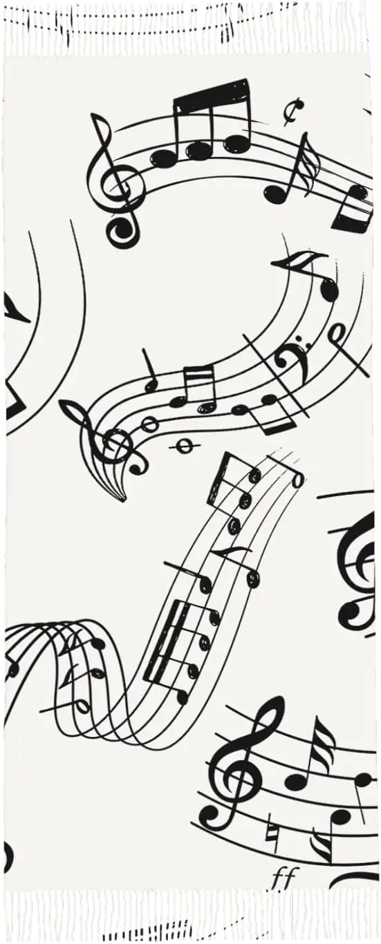 وشاح كبير الحجم للنساء، وشاح كلب البلدغ المبهج، أوشحة شرابة لخريف وشتاء، شال - 77.6 × 28.3 بوصة #5