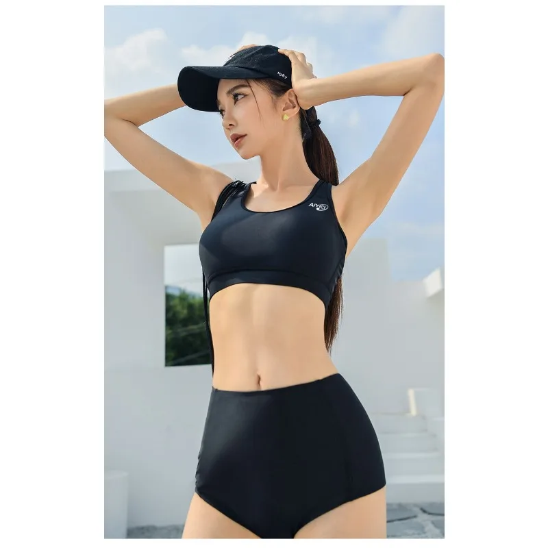 Cintura alta biquíni inferior laços laterais controle maiô levantamento de bunda anti exposição shorts quadrados senhoras banho praia piscina