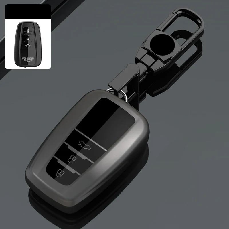 TPU Car Key Cover Case Shell Fob For Toyota Prius Camry Corolla C-HR CHR RAV4 Prado 2018 Keychain Accessories
