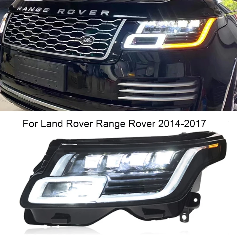 

Car LED Headlight Lamp For Land Rover Range Rover 2014-2017 Headlight High Beam Lights Low Beam Lights