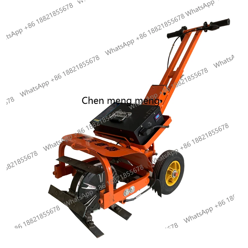 

Multifunctional electric weeding and trenching machine Small weeding, soil loosening and trenching agricultural land machine