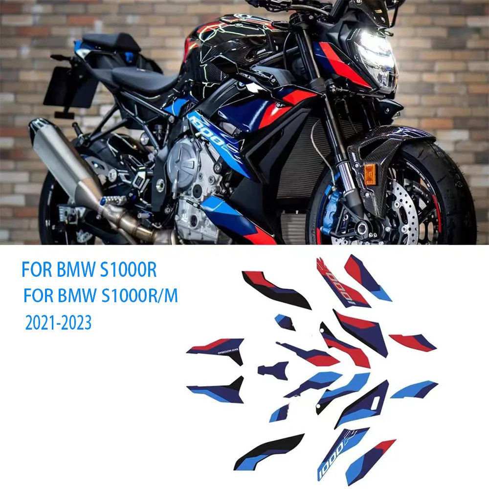 

S1000R Vehicle Sticker Set FOR BMW S1000 R M1000R 2021 2022 2023 s1000r M Version Decal Sticker