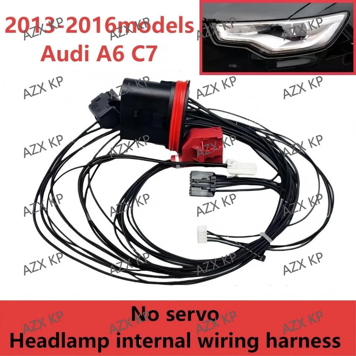 

Жгут проводов фар Подходит для внутреннего жгута проводов фар Audi A6 C7 2013-2016 гг.