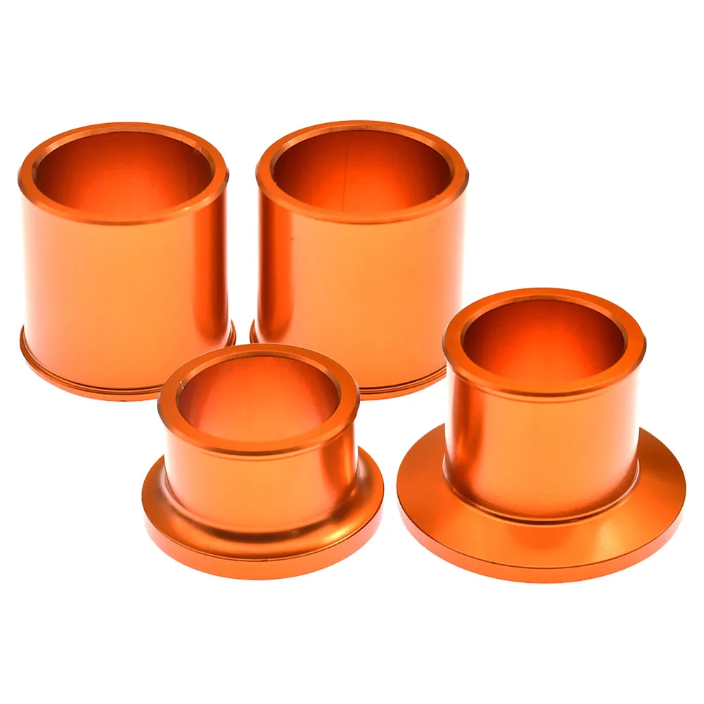 먼지 자전거 허브 스페이서 2 전면 스페이서 2 후면 스페이서 알루미늄 합금 쉬운 설치 CNC 알루미늄 허브 스페이서