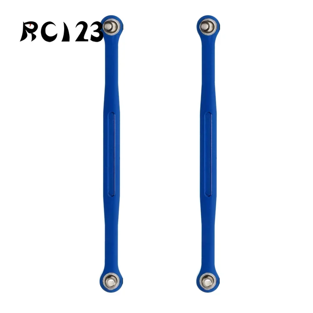 Aluminum 158mm F/R #7748 Toe Links Servo Link Steering Rod for RC Cars Parts 1/5 Traxxas XMaxx 6S 8S 77076-4 77086-4 Accesorios