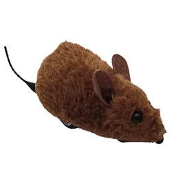 Smart Electric Pet Toy Automatic Robotic Mice Toy with Real Mouse Electronic Sound for Indoor Cats/Kittens