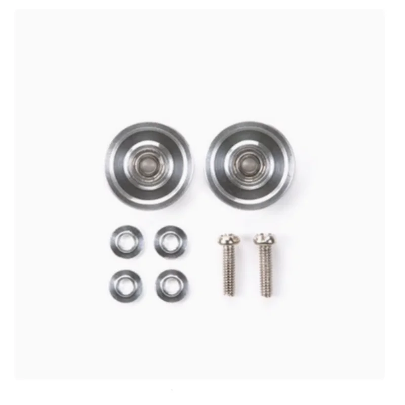 Tamiya 15437 4WD accessories 13mm silver aluminum alloy ball bearing guide wheel