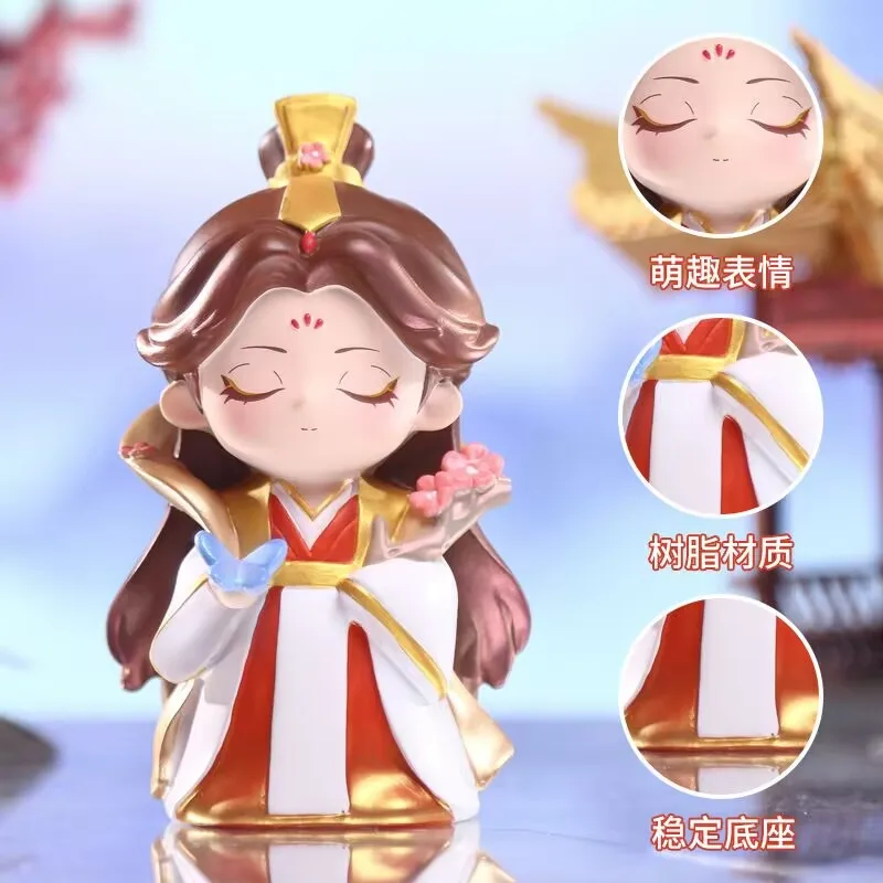 تمثال "لهمة الرسمية السماوية" بدون تابو، خزانة سطح المكتب لفتاة الحيوانات الأليفة اللطيفة، منتج مزخرف، لعب عصري Xie Lian Hua Cheng