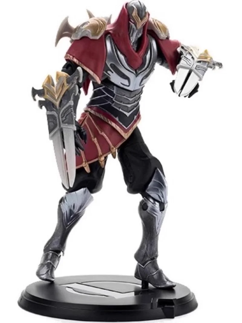 Original LOL League of Legends Zed The Master of Shadows Game Statues Action Figure Active Joints Ornaments  Model Toys Gifts