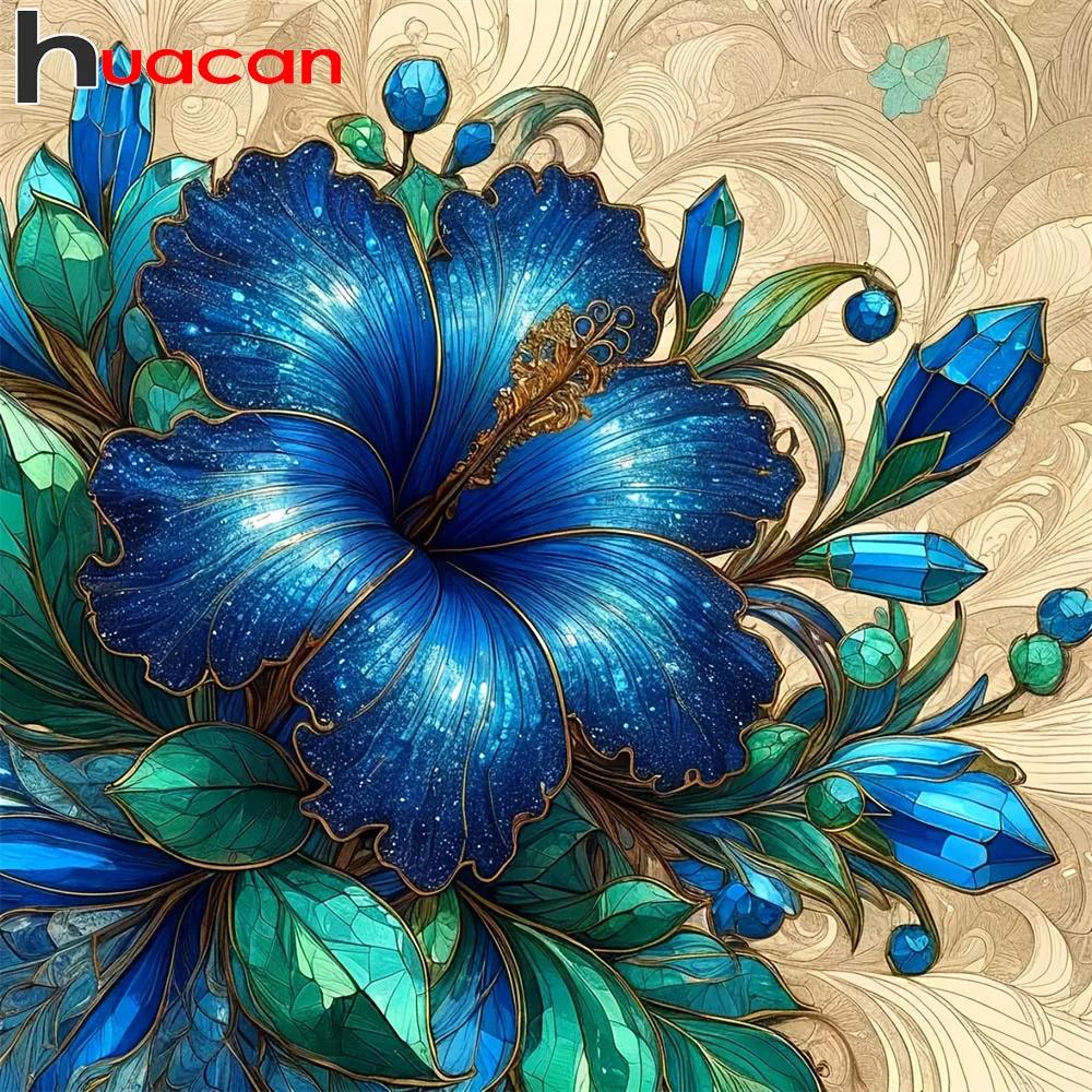 Huacan 5D DIY Diamantmalerei Kristallblumen-Diamantstickerei Neue Kollektion 2026 Bild aus Strasssteinen