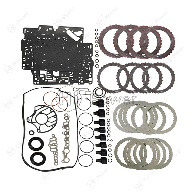 6DCT450 MPS6 Auto Transmission Master Repair Seal Cover Friction Steel Plate Piston Overhaul Kit for Ford Mondeo Focus 6-Sp DSG