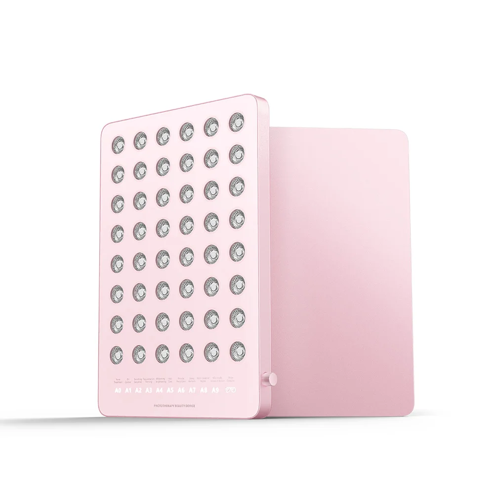 Synogal Private Label 660nm 850nm Infrared PDT Skincare Led Light Therapy Panels With Stand