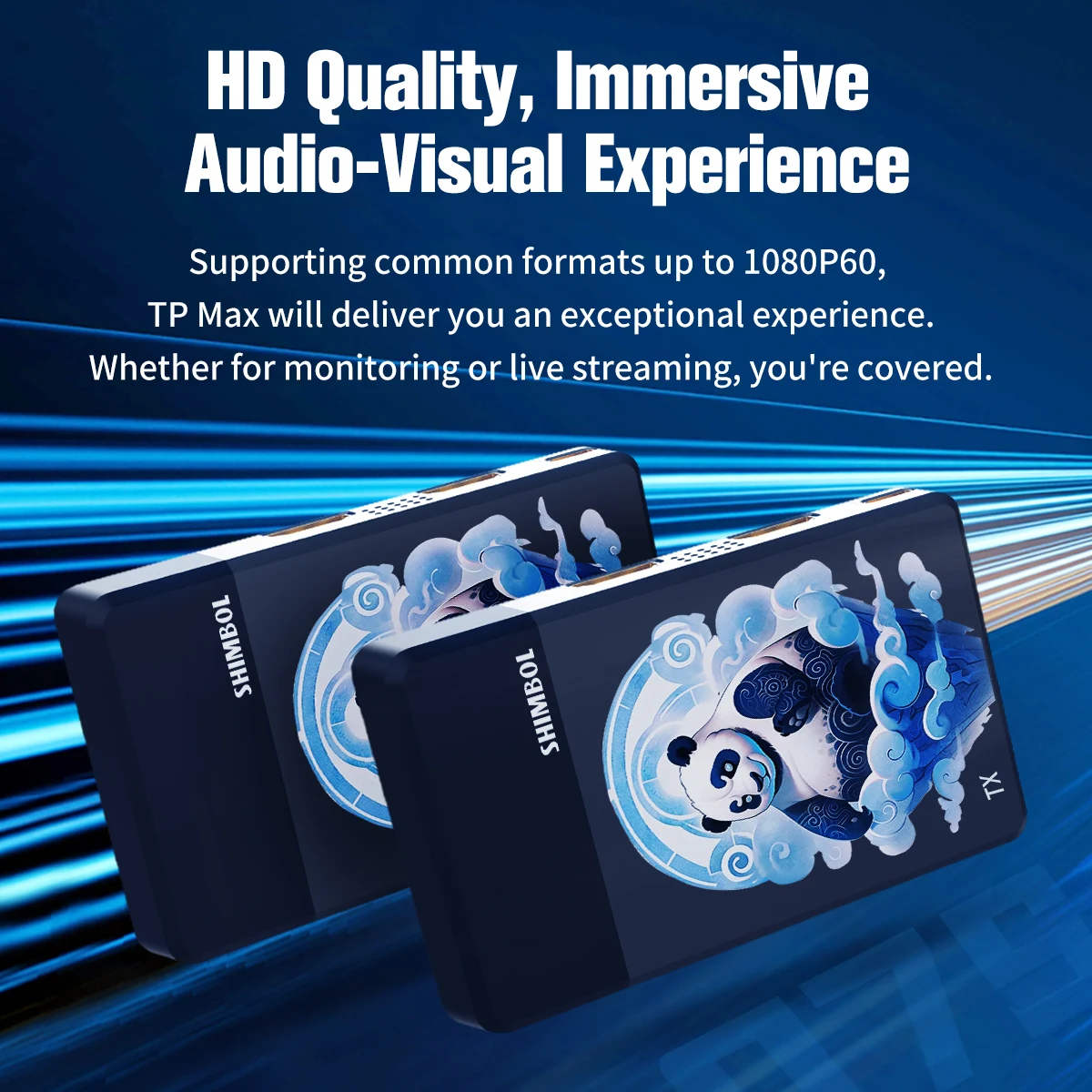 SHIMBOL TP MAX نظام نقل الفيديو اللاسلكي 1080P HDMI متوافق مع جهاز ريسيفر استقبال وإرسال الصور لصانع الأفلام فيديو