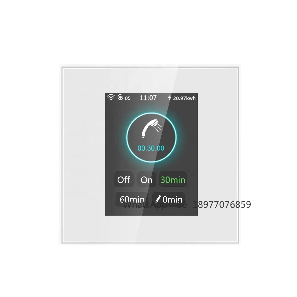 

Support Smart Life Apple Homekit Boiler Switch Smart Home System Wifi LCD Touch Screen Smart Boiler Switch For Water Heater