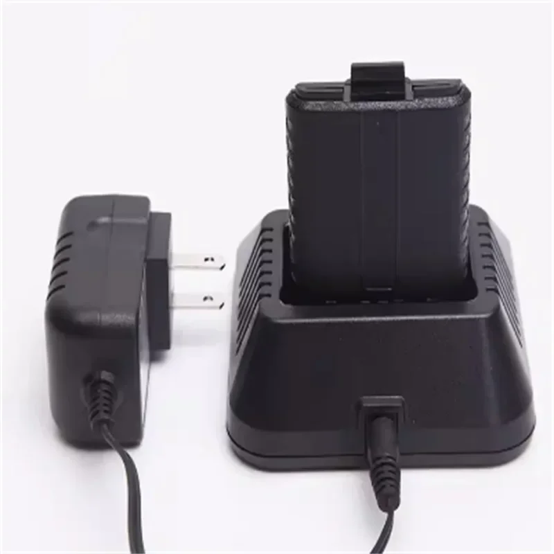 Adaptor USB pengisi daya UV-5R Pofung Radio dua arah UV5R Walkie Talkie Baofeng UV 5R aksesori pengisi daya baterai Li-ion