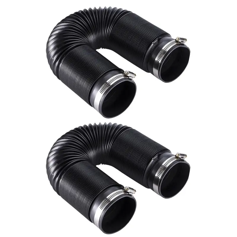 [hot-】-universal-76mm-flexible-car-engine-cold-air-intake-hose-2pcs-inlet-ducting-feed-tube-pipe-with-interface