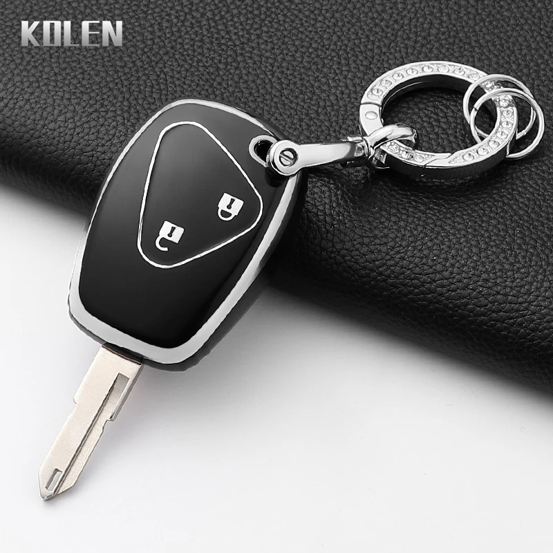 Fashion Car Remote Key Case Cover For Renault Clio Trafic Twingo Kangoo Master Modus Dacia Duster Sandero Protector Keychain Fob
