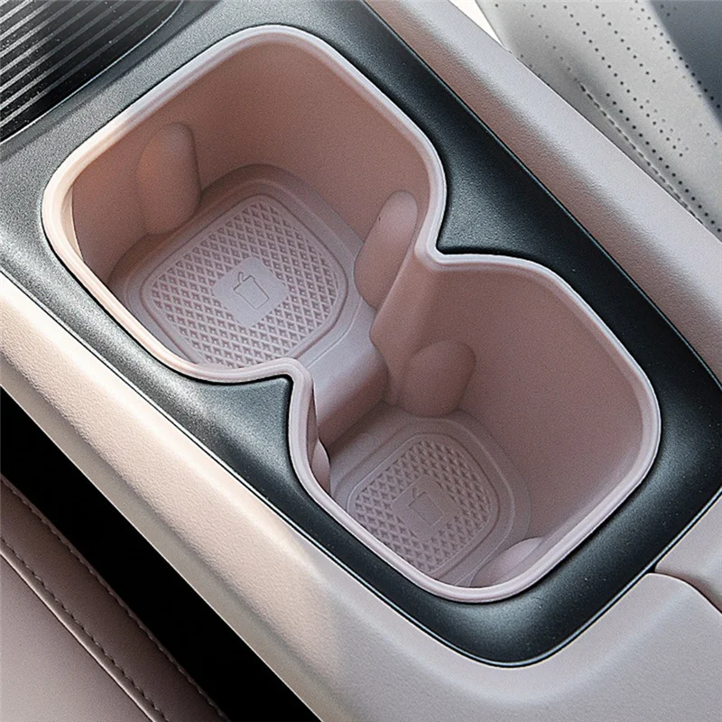 

AS-Car Water Cup Holder Storage Box Anti-Slip Fixed Beverage Holder For BYD Dolphin Mini/BYD Seagull