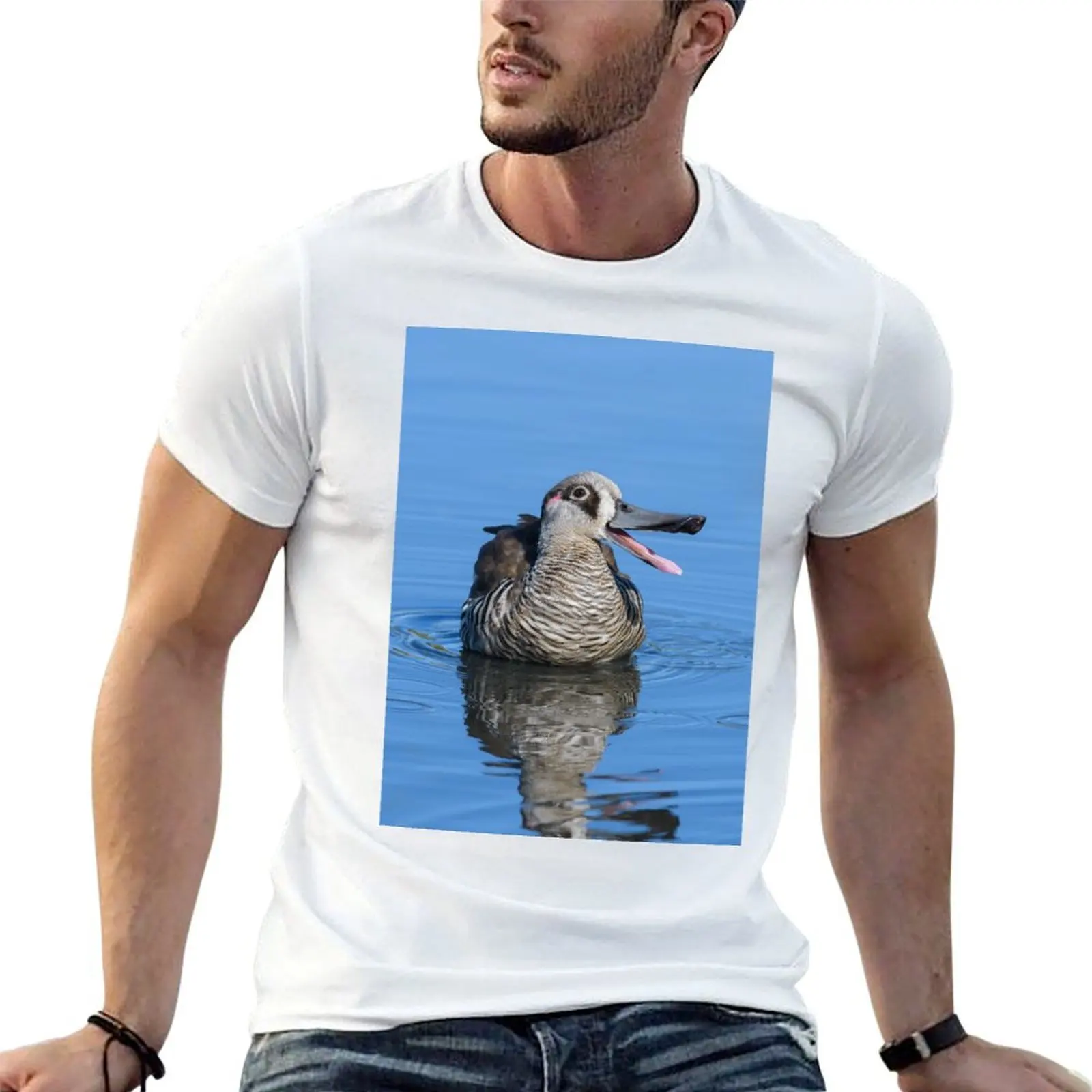 Футболка Quacking Up, спортивная дышащая футболка с короткими рукавами