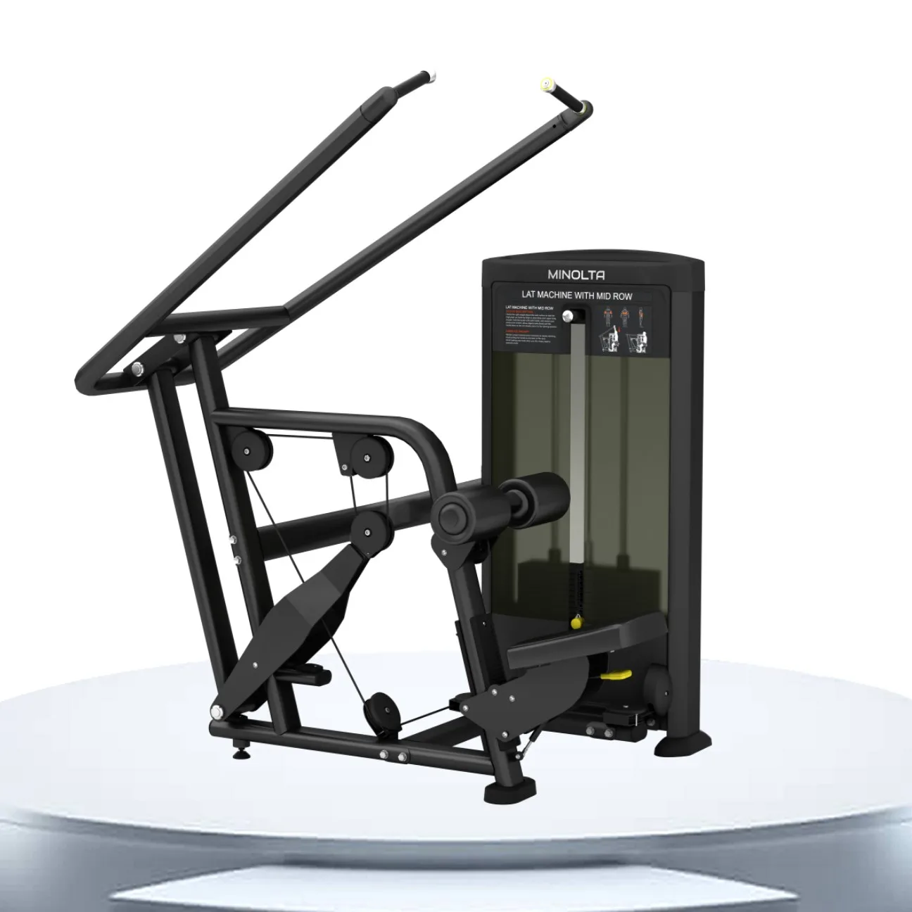 

Minolta Fitness Weight Gym Machine Commercial Use High Quality Equipment Oval Tube Power Machine Pulldown