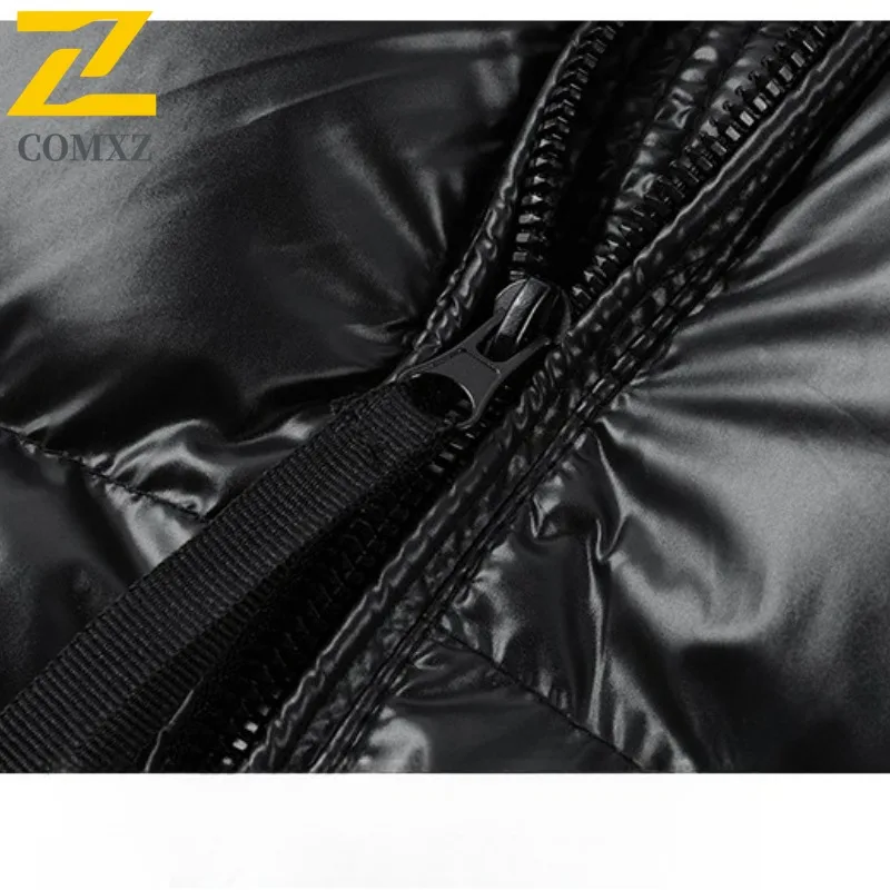 Winter Jacket 2025 New Trendy Graphene Heating Thick Warm Parka Resistant Removable Hat Outdoor Skiing Camping Cold Proof Coat