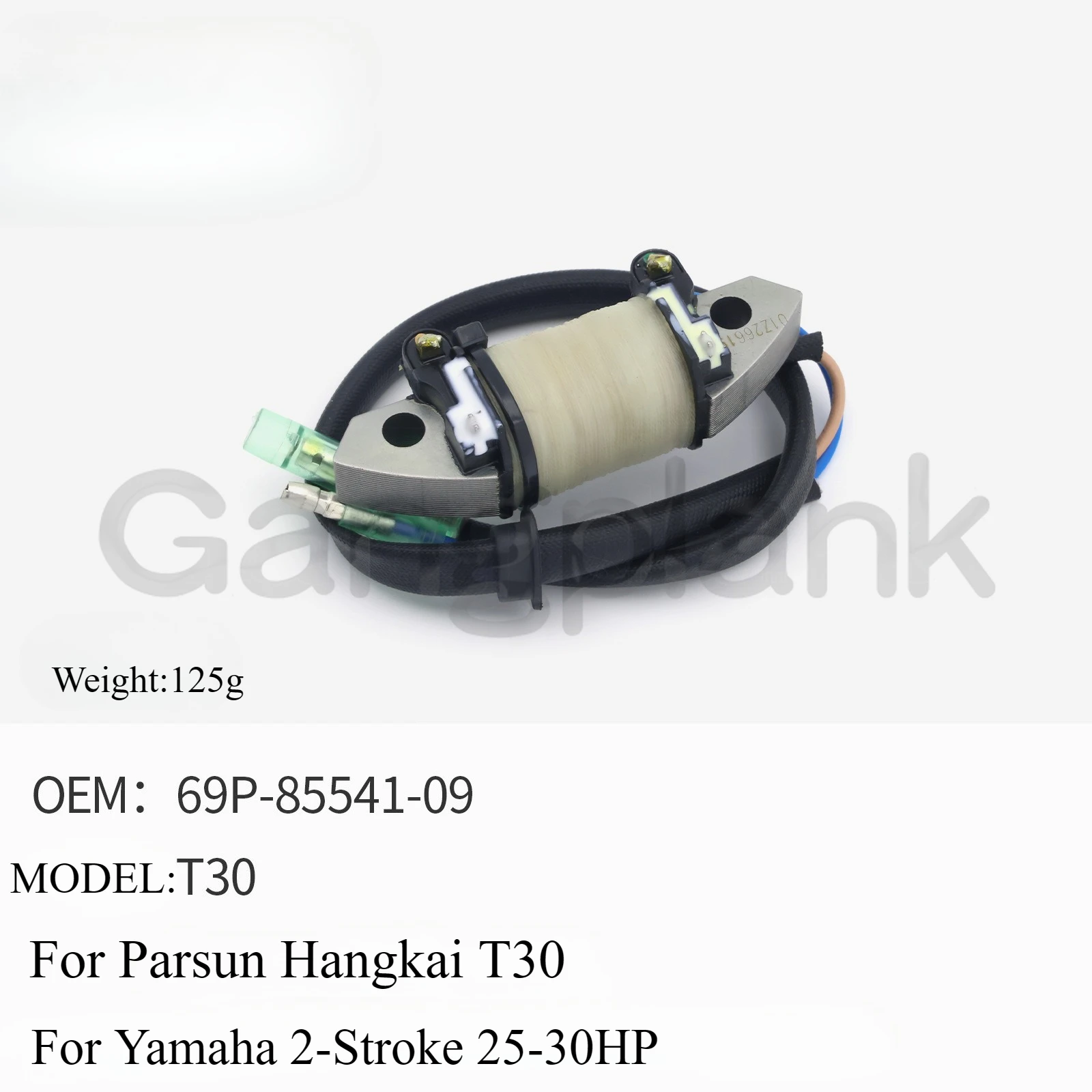 

69P-85541-09 для Yamaha 2-тактная зарядная катушка 25-30 л.с. T30, подвесная зарядная катушка для Parsun Hangkai T30