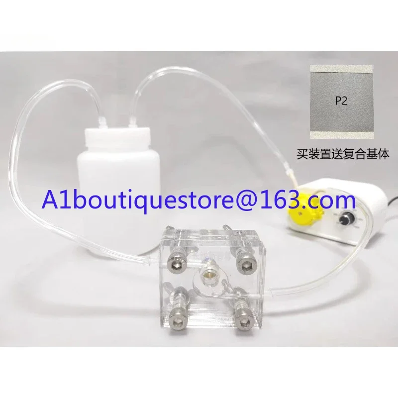 Zinc Air Test Device/Metal Air Battery Mold/Gasket Sealed Transparent Circulable Cell OMS-GR