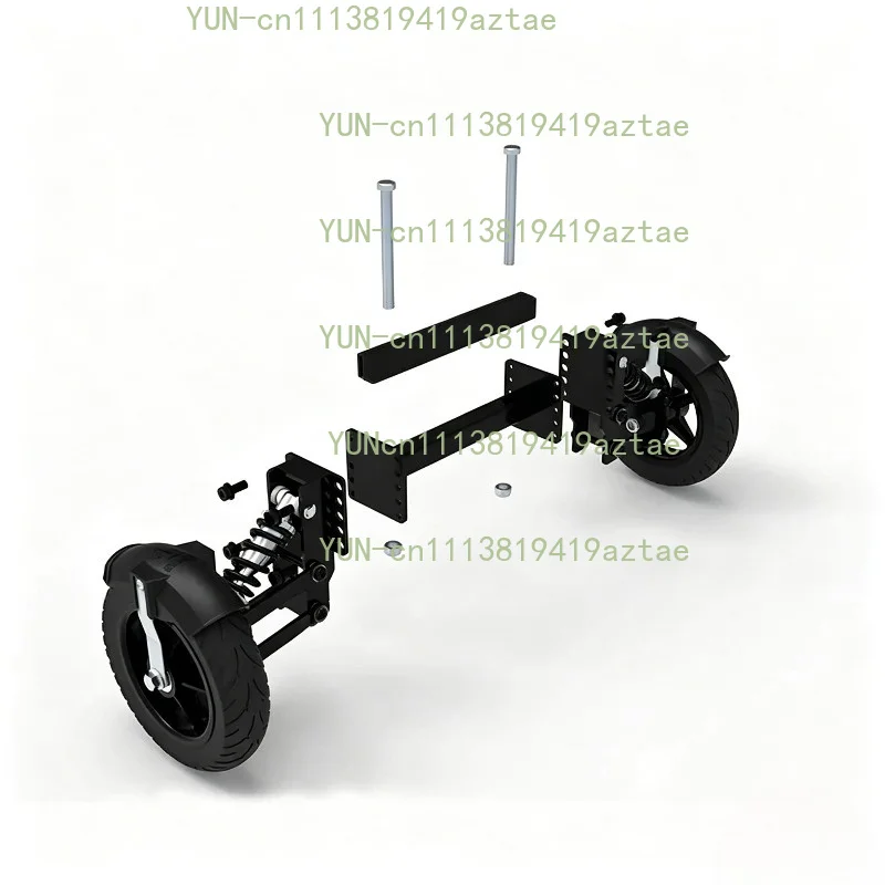 Electric Bike Anti-Tip Training Wheels Balance Safety System for Beginner Riders