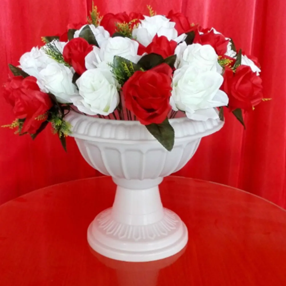 2 قطعة أواني الزهور الإغريقية في الهواء الطلق داخلي حديقة زارع الزفاف شرفة ديكور النمط الروماني وعاء النبات التصميم الأوروبي الكوبية #2