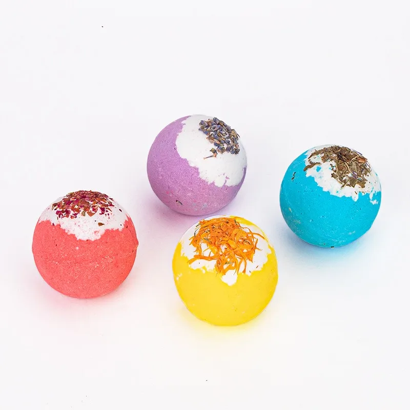 100g Bath Bomb Exfoliating Nourishing Skin Essential Oil Bath Salt Ball Cleaner Aromatherapy Supplies Relaxing Bath Bubble Balls