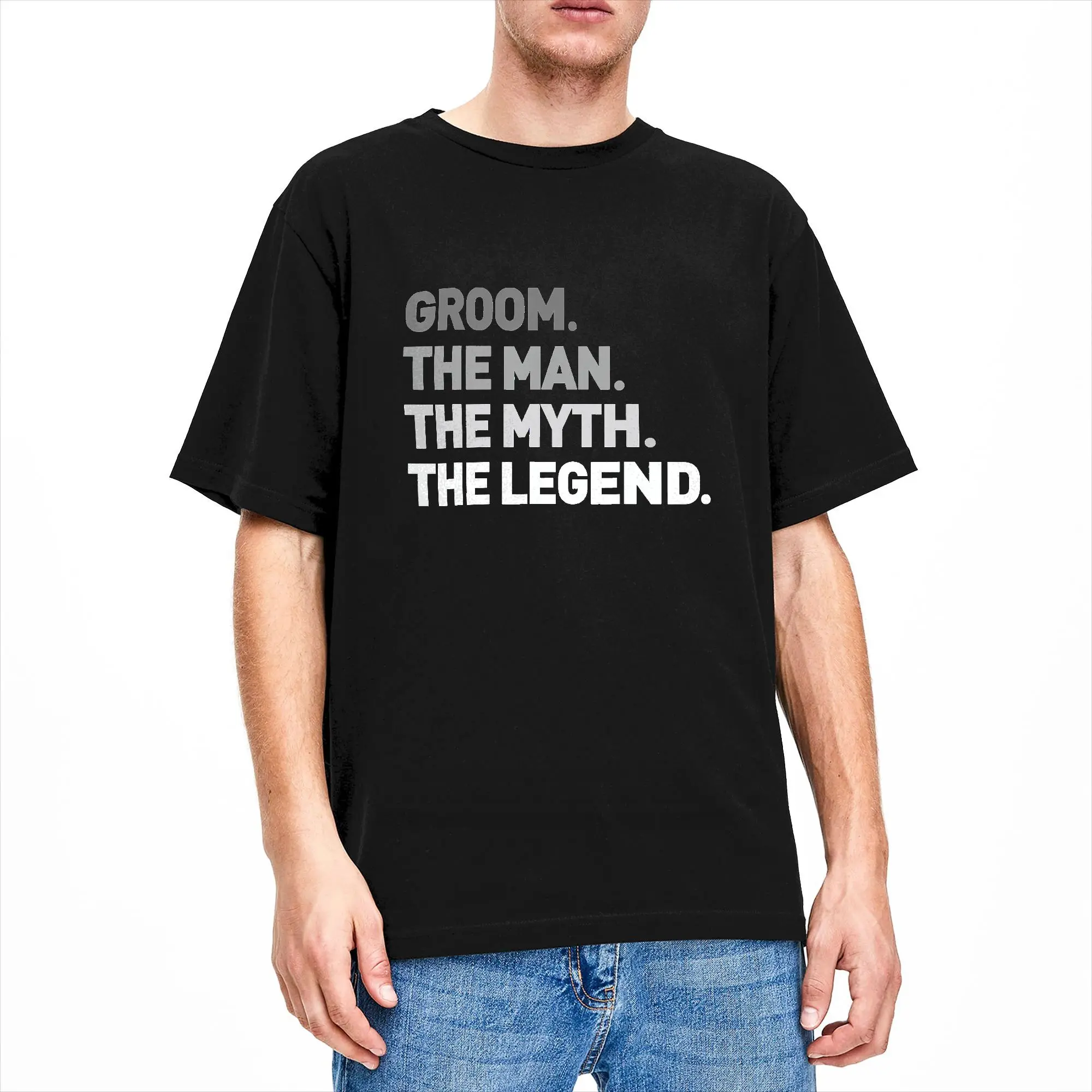 The Man Myth Legend T Shirt Beach  Awesome T-Shirts Cotton Trending Tee Shirt For Couple Casual Tops