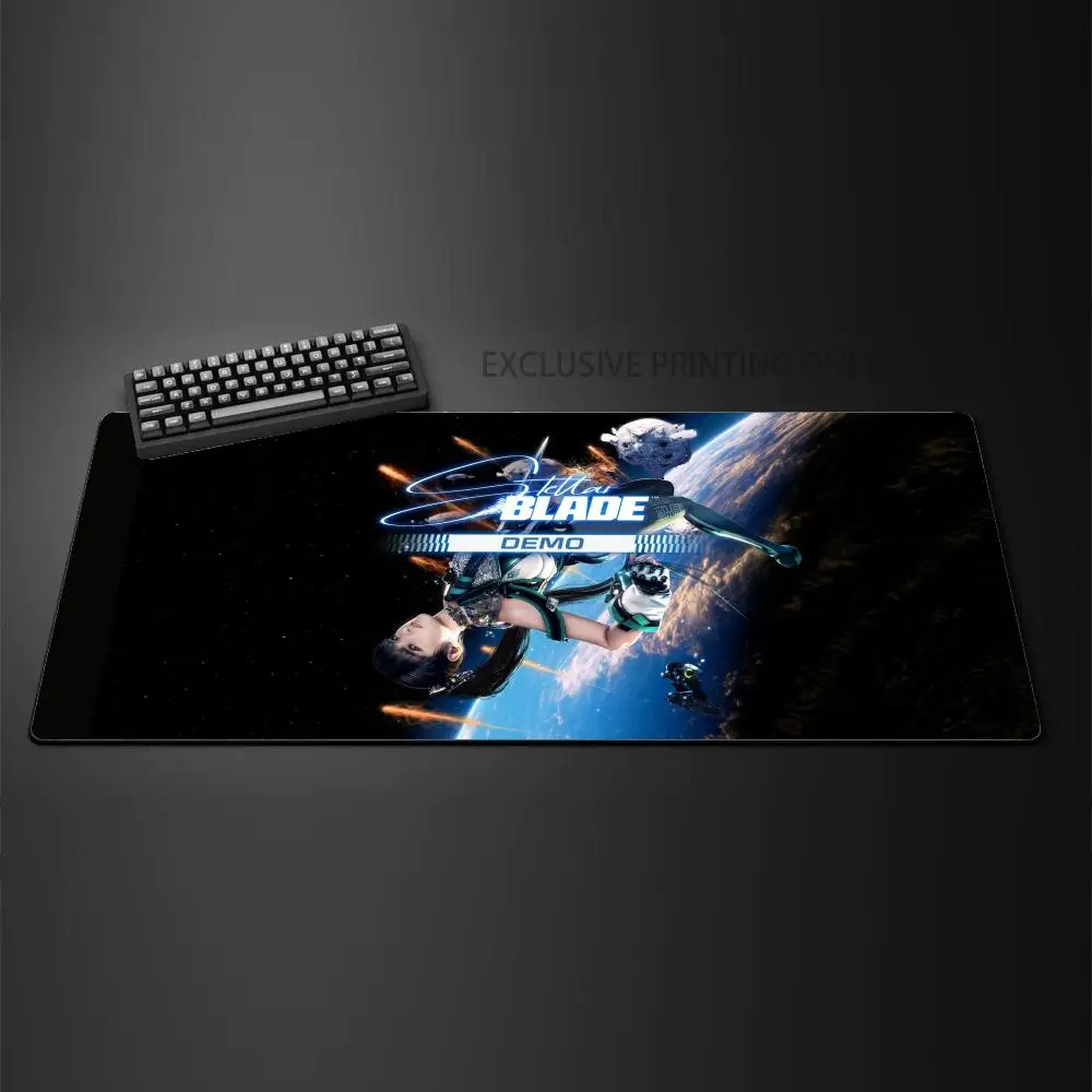 

Mouse Pad Large XXl 900x400mm rubber mouse pad with lock edge computer gamer HD Stellar Blade printing desk pad keyboard pad