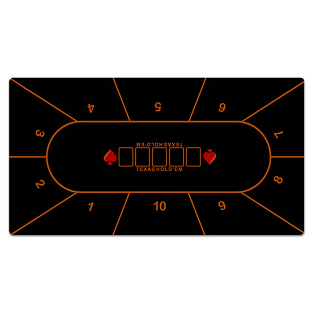 

Rubber Texas Hold'em Poker Tablecloth Table Mat Thickened Locking Edge Tablecloth Chess And Card Room Table Mat Table Mat