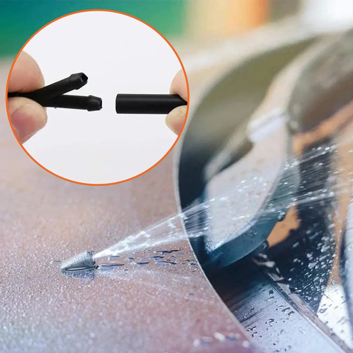 1 Set Of 11 Pieces Of T Y I Windshield Cleaning Hose Car Wiper Spray Pipe Connector Splitter Connector Car Wiper Spray Pipe - view 5