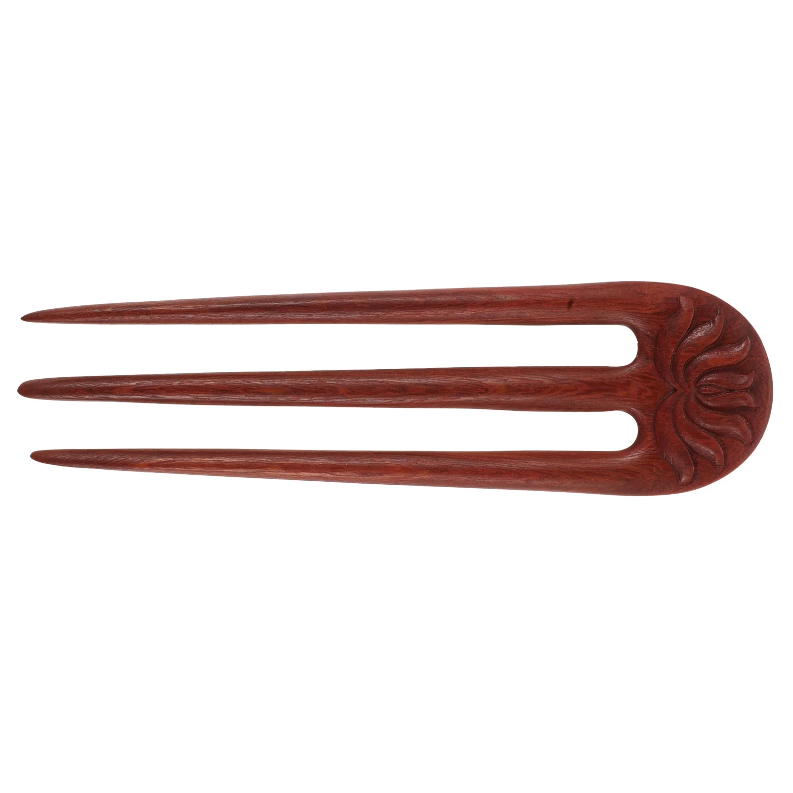 

Wooden Hairpin Vintage Chinese Traditional Fork For Women Bun Pins French Hair Accessories Long Hair Stick