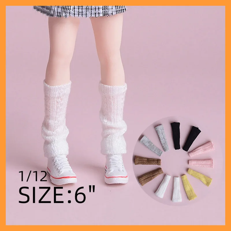 Calcetines sencillos de punto para hombre y estudiante japonés, calcetín de tubo medio, Color sólido, 6