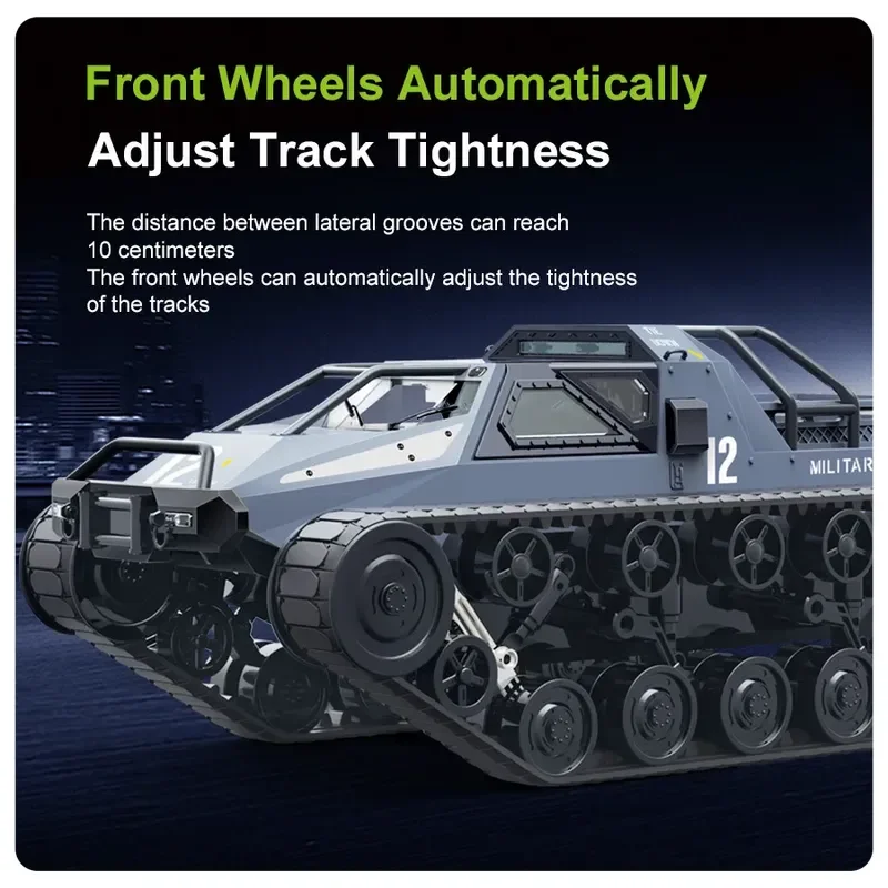 JJRC Snelle afstandsbediening tank stuntauto Militair model Simulatie Duikbaan Jeugdspeler Verzamelaars Favoriet speelgoed
