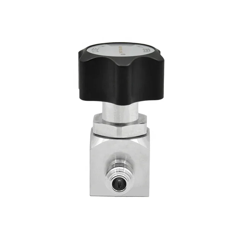 WV4H Series Manual Diaphragm Shutoff Valves High Pressure for O2 CO2 N2 Applications