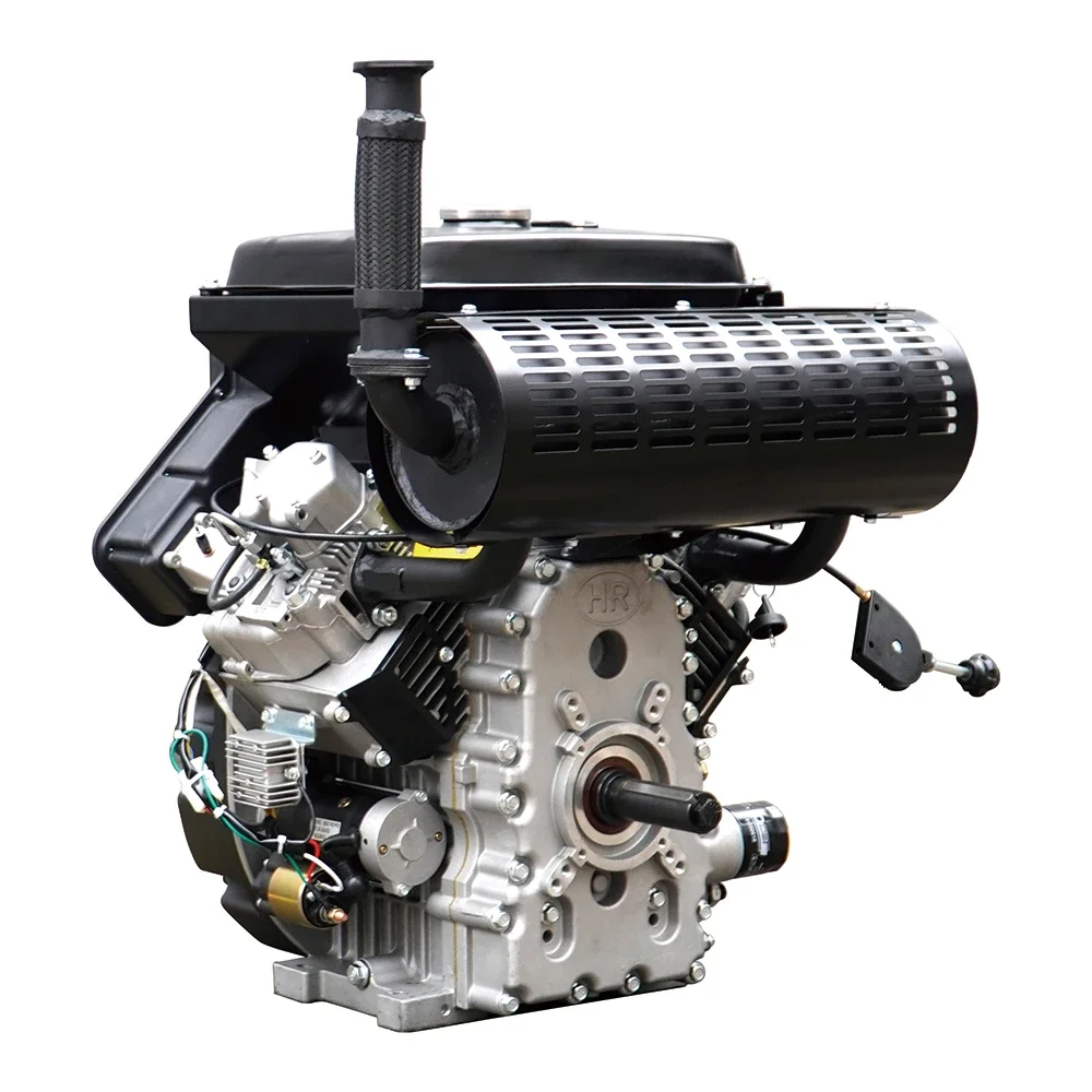 

20KW 22KW 30HP Air Cooled Two Cylinder 3000rpm 3600rpm Diesel Engine For Fire Fighting Pump