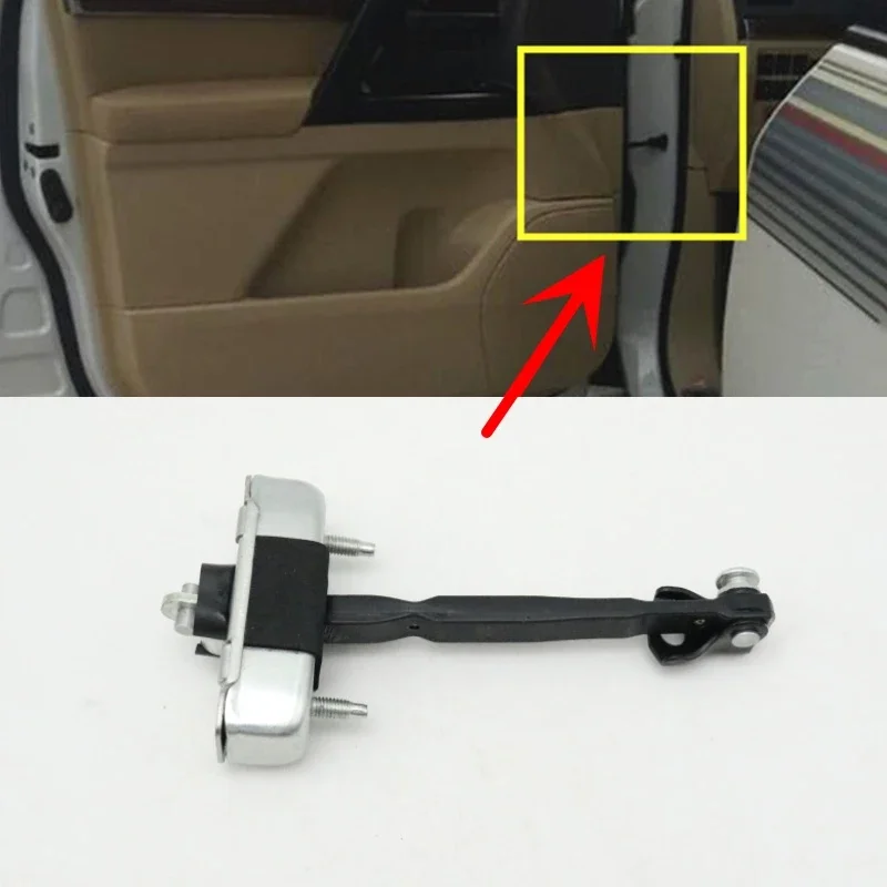 Car Front Rear Door Checker Strap Arm Stopper Hinge Stop Limiter For Toyota Land Cruiser 200 LC200 UZJ200 2008-2015