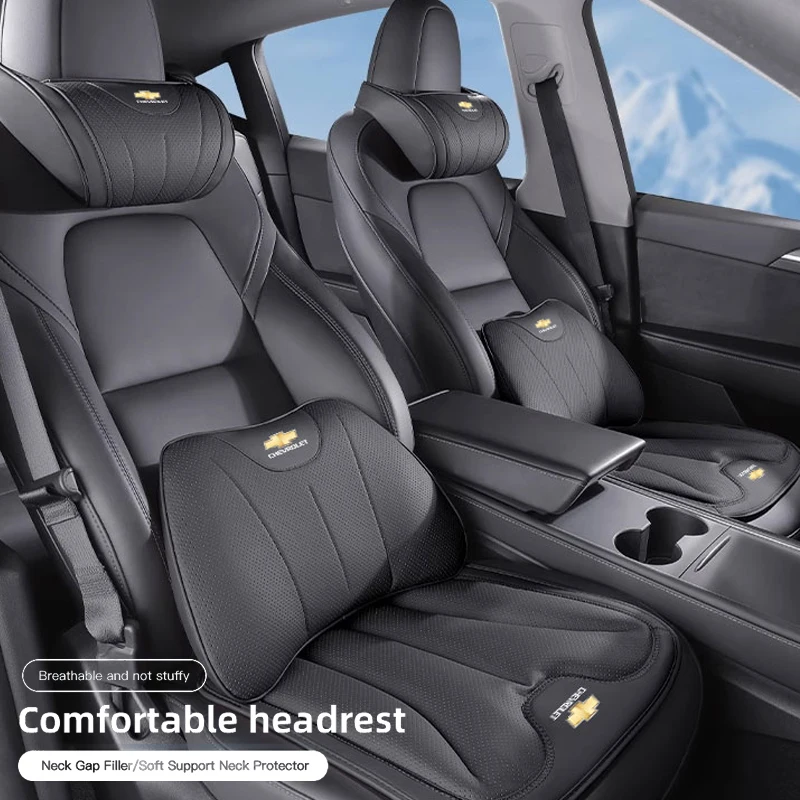 

Подушка для поясницы из кожи наппа с эффектом памяти для Chevrolet Cruze, Sonic, Silverado, Corvette, Camaro, Captiva, Suburban