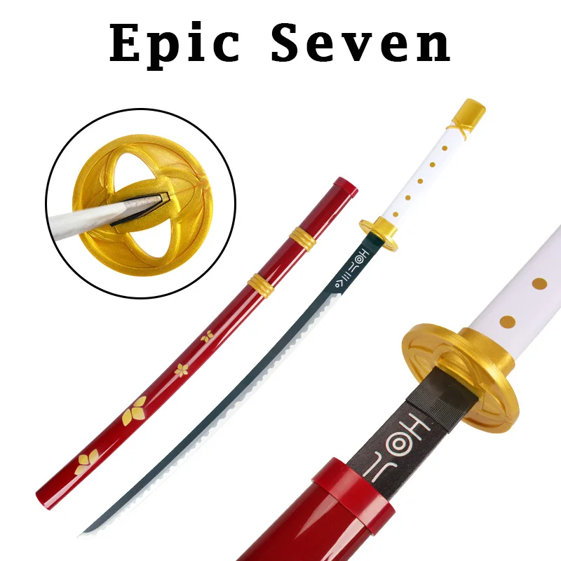 Game Epic Seven Katana Cosplay Character Weapons Props 104cm/41" Bamboo Blade Toy Sowrds