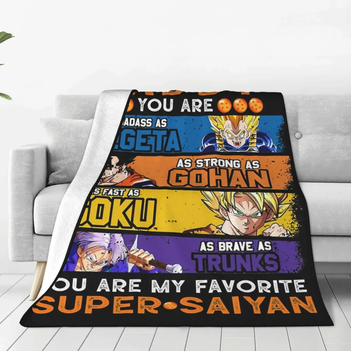 Daddy Dragonball Daddy You Are My Favorite Blanket Fleece Sofa Throw Blankets For Couch Bedding Travel Throws Bedspread Quilt